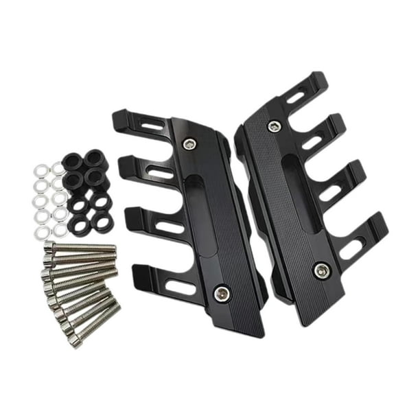 Protector lateral del guardabarros delantero de motocicleta, reemplaza accesorios, protector de horquilla delantera Negro