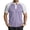 Purple, variant on Men's Henley Shirt Raglan Sleeve Colorblock Summer T-shirt Casual Collarless Slim Fit Button Down Tee Tops Purple
