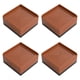 thumbnail image 1 of Elevadores de cama para muebles, elevadores de patas, portátiles, simples, resistentes, antideslizantes, almohadillas para mesa, sofá y gabinete, 4 pi Marrón 4cm, 1 of 9