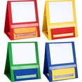 thumbnail image 1 of Soporte magnético para gráficos de bolsillo de escritorio, 4 Uds., con estuche para bolígrafo, plegable, de doble cara, pequeño, para mesa, 15x12,6 pulgadas, 1 of 5