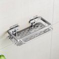 thumbnail image 2 of Toilet Rack Free Punch Bathroom Traceless Suction Cup Storage Toilet Wall Hanging, 2 of 12