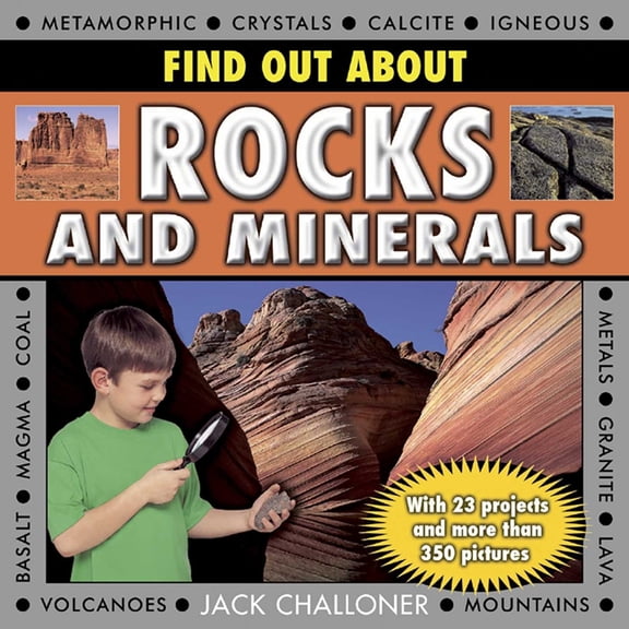 Pre-Owned Find Out about Rocks and Minerals: With 23 Projects and More Than 350 Photographs (Hardcover) 1843227479 9781843227472