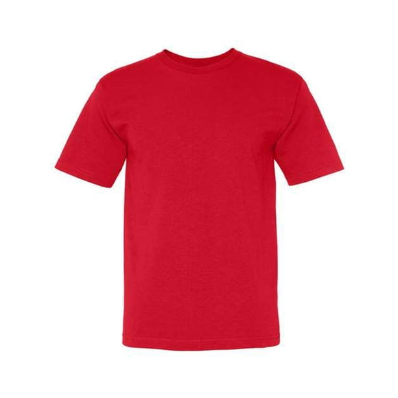 Bayside Adulto 5.4 oz., 100% Camiseta de algodón 3XL ROJO Ropa junto a la bahía 5040