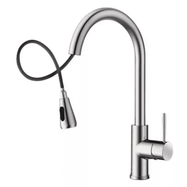 Monomando para fregadero CROMADO Solvex acero inoxidable