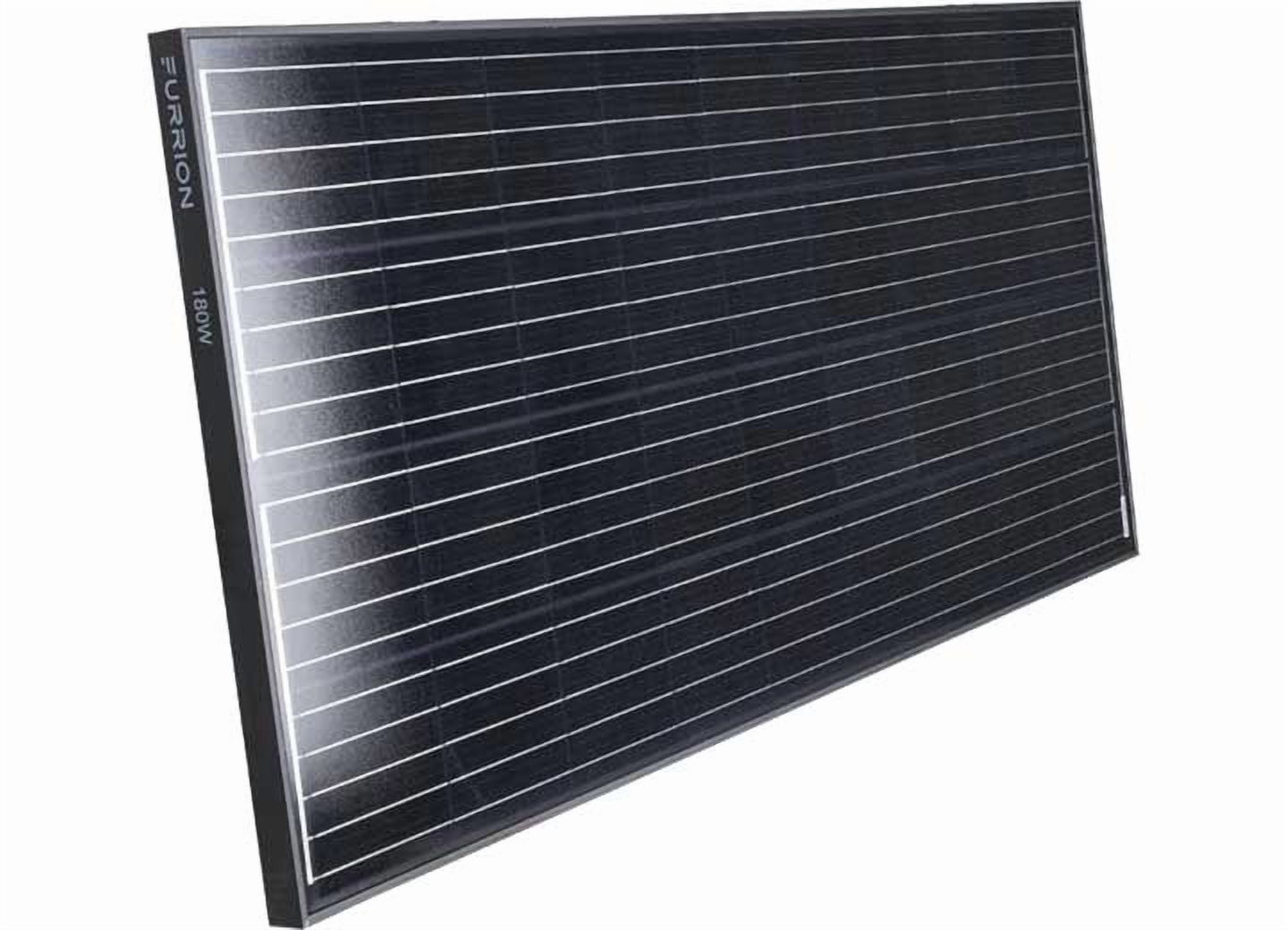 Lippert 2022001299 180W Rigid Solar Panel / Monocrystalline / Black