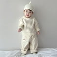 thumbnail image 5 of YunPes Baby Knit Sweater Toddler Boys Girls Warm Sweater Lovly Pullover Round Neck Top Clothes Fall Winter Outfits, 5 of 5