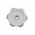 thumbnail image 1 of RV Designer Window Crank Knob H717 2-1/4 Inch; 1 Inch shaft; White; Plastic; With Bolt; Single, 1 of 4