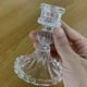 thumbnail image 3 of Candelabro de cristal simple de estilo europeo con base de cera para el hogar, candelabro romántico para mesa de comedor, decoración creativa para el hogar, 3 of 6