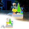 Feast Unique Erasable LED Luminous Night Light Drawing Board