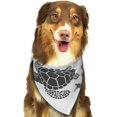 thumbnail image 6 of Naloa Family Of Sea Turtles Dog Bandanas 1PC Washable Triangle Dog Scarfs Premium Durable Fabric, for Small Medium Large Dogs and Cats, 6 of 6