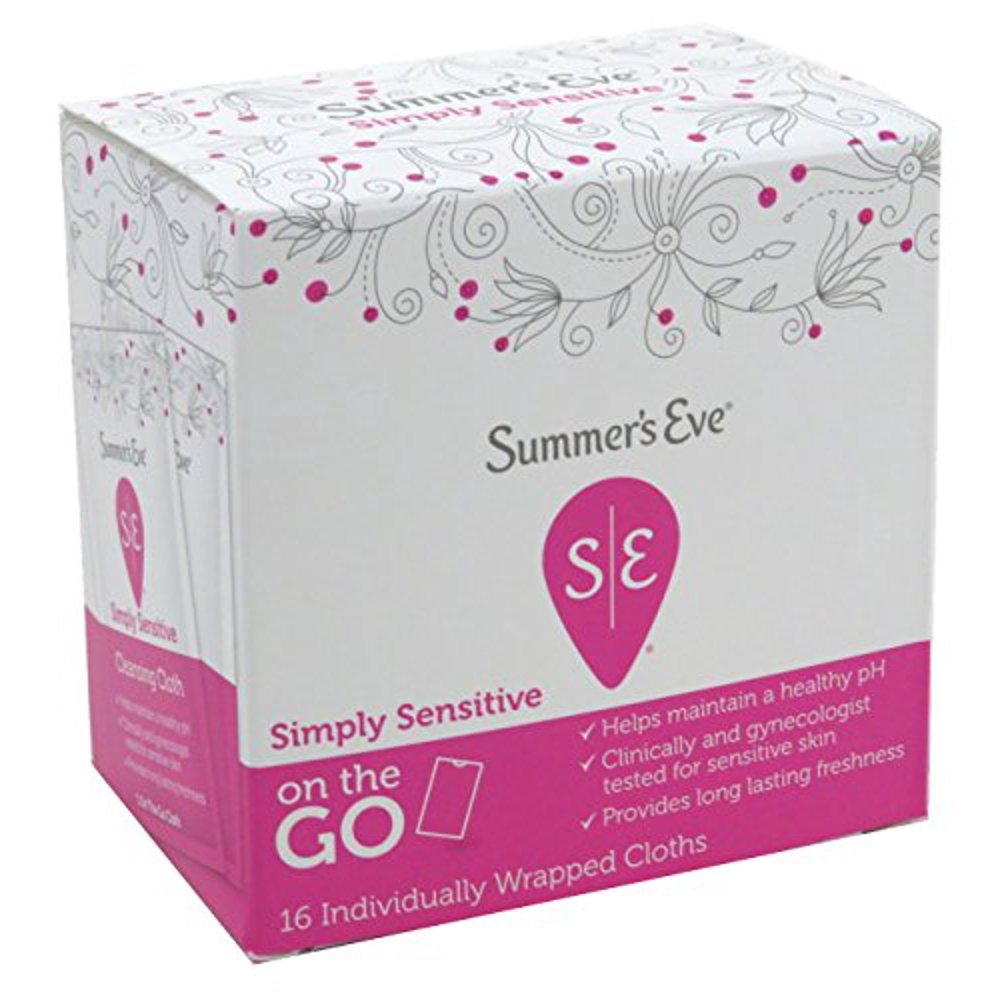 Feminine Cleansing Cloths for Sensitive Skin By Summer's Eve for Women