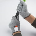 thumbnail image 4 of MYG Grade 5 Hppe Cutting Resistant Gloves For Kitchen Carpentry Cutting Prevention, 4 of 8