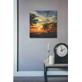 thumbnail image 3 of Epic Graffiti 'Stunning Tropical Sunset II' by Carolee Vitaletti Canvas Wall Art, 18"x18", 3 of 3
