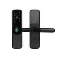 thumbnail image 3 of Tuya Smart Door Lock Anti Peeping Finrprint Security Handle Lock APP Control Accessories For Home Office S Doors ,Flexible Password Options, 3 of 6