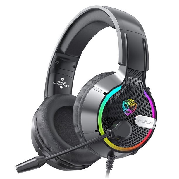 Auriculares para ordenador con cable RGB para juegos de deportes electrónicos, auriculares universales para juegos en vivo