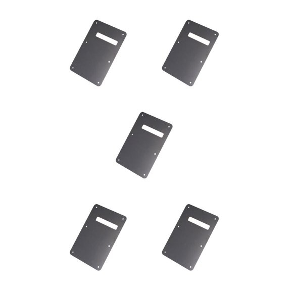 Injueey 2 piezas estilo moderno profesional práctica guitarra Backplate Tremolo Back Cover zurdo Scratchplate con 6 tornillos Type2 NO2
