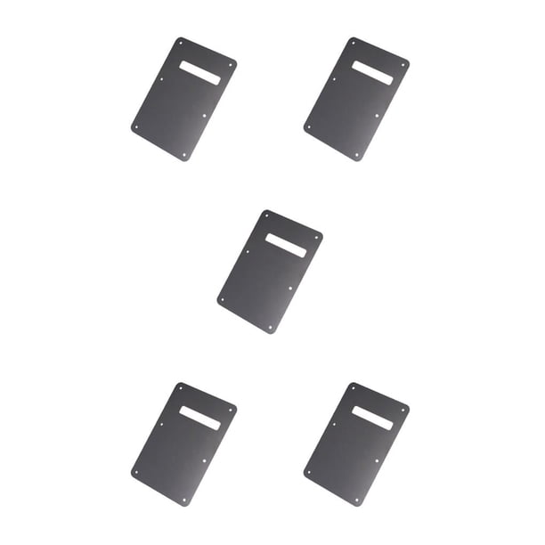 Injueey 2 piezas estilo moderno profesional práctica guitarra Backplate Tremolo Back Cover zurdo Scratchplate con 6 tornillos Type2 NO2