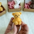 thumbnail image 3 of Dserhfy Little Bear in Box My Little Worry Bear Miniature Pocket Hug Bear with Positive Card Emotional Support Inspirational Gifts for Friends, 3 of 8