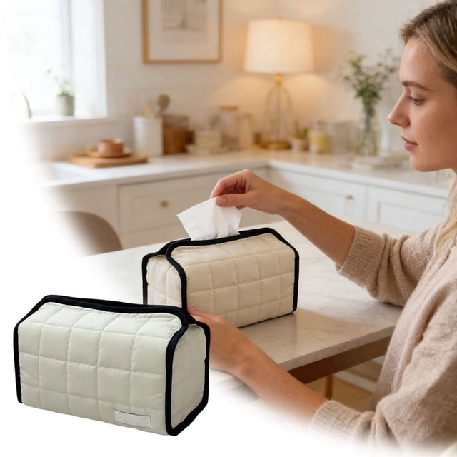 Klonfd Portable Wet Wipe Roll Dispenser Pouch Compact Travel For Care And Home Cleaning