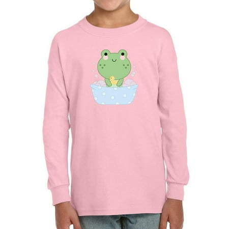

Cute Baby Frog Bubble Bath Long Sleeve Toddler -Image by Shutterstock 5 Toddler