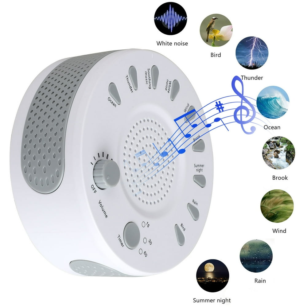 White Noise Machine EEEkit Sound Machine for Baby Kid Adult, Noise
