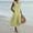 Green, variant on Summer Svings Clearance 2024! TAGOLD Womens Summer Dresses,Women's Fashion Solid Solor V-Neck Sleeveless Button Dress Cotton And Linen
