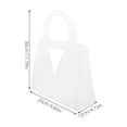thumbnail image 3 of Miangastore Flower Handbag Plastic Trendy For Florists Gift Wrapping 4Pcs 11.8X9.8X4.7In, 3 of 8