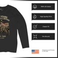 thumbnail image 6 of US Army 250 Years Women's Long Sleeve T-shirt American Military Veteran DD214 Patriotic, 6 of 7