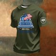 thumbnail image 2 of LWavelet Mens American Flag Shirt 4th of July T-Shirt USA Flag 1776 Patriotic Tee Memorial Day Tops, 2 of 5