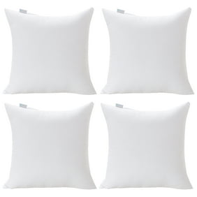 Acanva Decorative Square Throw Pillow Inserts Hypoallergenic Form