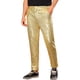 thumbnail image 4 of Pantalones Brillantes INSPIRE CHIC para Hombre, Pantalones de Lentejuelas Rectos para Noche de Discoteca de los 70, Talla 32 Dorados, 4 of 6