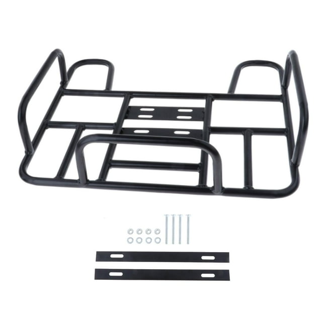 Bike Rear Basket Panniers Takeaways Carrier, Large Capacity Rear Basket, Rear Cargo Rack for Mountain Road Bikes Accessory