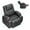 Black, variant on Furmax Power Lift Leathaire Fabric Recliner Chair Massage Recliner Sofa for Bedroom,Black