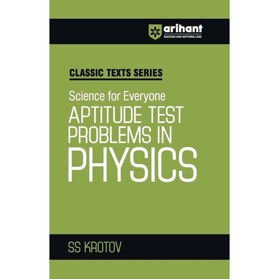 Aptitude Test Problems in Physics, (Paperback)
