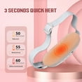 thumbnail image 3 of Heating Pad, Portable Cordless Menstrual Heating Pad Heating Pad Back Or Belly Pain Relief Heating Pad For Women And Girl, 3 of 8