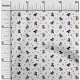 thumbnail image 2 of oneOone Tissu Popeline de Coton Rouge Matériel de Robe Médicale Tissu Imprimé Tissu au Mètre 42 Pouces de Large, 2 of 4