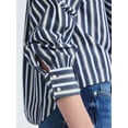thumbnail image 4 of Free Assembly Women's Cotton Tie Neck Blouse with Long Puff Sleeves, Sizes XS-XXL, 4 of 5