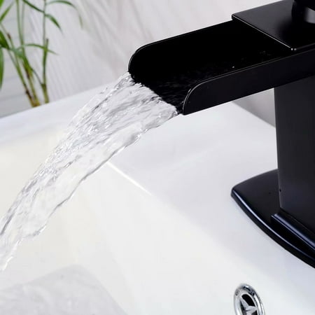 Clearance Bathroom Basin Faucet Waterfall Spout Sink Mixer Tap