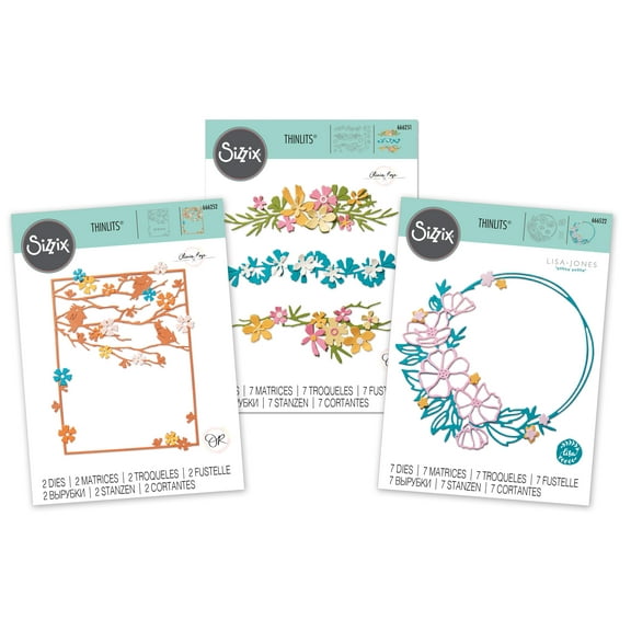 Sizzix Woodland Florals Bundle