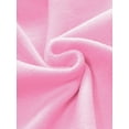 thumbnail image 5 of Sholeno Kids Ballet Dance Leotard Fleece Lined Bodysuit Girls Gymnastics Unitard Undergarment Warm Up Pink 140, 5 of 7