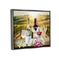 thumbnail image 4 of Stupell Industries Wine in Vineyard Landscape Food & Beverage Painting Gray Floater Framed Art Print Wall Art, 31 x 25, 4 of 10