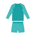 thumbnail image 6 of weVSwe Toddler Boys UPF 50+ 2PC Rash Guard Set Swim Trunks Long Sleeve Swimsuits, 6 of 6