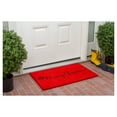 thumbnail image 4 of Calloway Mills 101782436 Red Merry Christmas Indoor or Outdoor Doormat, 24" x 36", 4 of 8