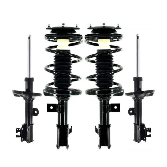 Set Front Quick Complete Strut-Coil Spring-Rear Suspension Strut For 2004-2007 Suzuki Aerio