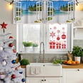 thumbnail image 6 of 2 Pack Valances for Windows, Window Seascape Window Valances for Living Room/Bedroom/Bathroom, Summer Beach Seaside Palm Trees Light Filtering Kitchen Curtain Valance Window Treatment 42"W x18" L, 6 of 9