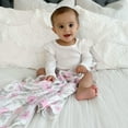thumbnail image 4 of aden + anais, classic swaddles, ma fleur 4-pack, 4 of 6