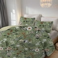thumbnail image 4 of Davulos Quilt Set King/California King Size,3 Pieces Floral Print Bedding Set for Adult Women Soft Microfiber Summer Bedspreads Coverlets with 2 Pillow Shams for All Seasons,110"x96", 4 of 8