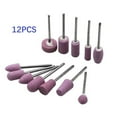 thumbnail image 2 of 12Pcs Abrasive Mounted Stone For Rotary Tools Grinding Wheel Head Accessories, 2 of 9