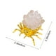 thumbnail image 3 of Decoraciones de Halloween, adornos de Halloween, regalos de Halloween, cristal natural, amatista, grava, cristal blanco, decoración de escritorio, regalo de Halloween, araña de cristal único de plásti, 3 of 6
