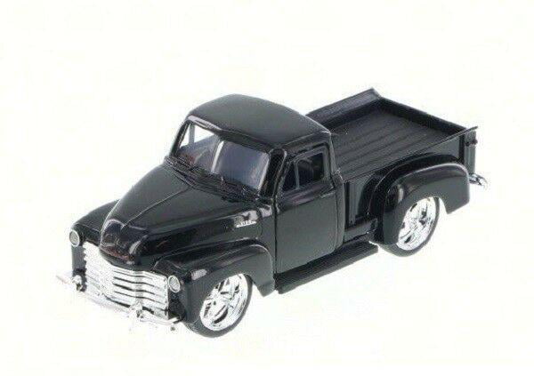 JADA 1:24 WITH EXTRA WHEELS 1952 CHEVY COE PICKUP DIE-CAST RED/GREY 31544 